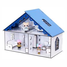 Kit Casa Boneca 20 Moveis Lol E Polly Lily Lazuli - Darama