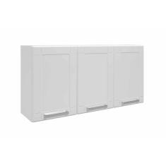 Armário Aéreo Cozinha Modulado  Múltipla 6009 3 Portas Branco - Bertolini