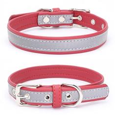 Coleira refletora brilhante para cães, coleiras leves de microfibra macia para gatos de estimação para PP, pequeno, médio, grande, meninos, meninas, filhotes, fêmeas, gatinhos, machos, terrier,
