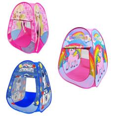 Barraca Toca Cabana Tenda Infantil Dobravel Menino e Menina - DM Toys,