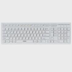 Teclado USB flat TC300 branco oex
