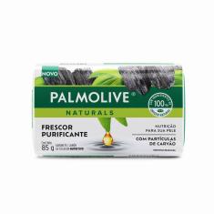Sabonete Barra Palmolive Naturals Sensação Purificante Carvão 85g