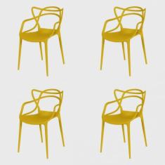 Kit 4 Cadeiras Allegra Solna or Design