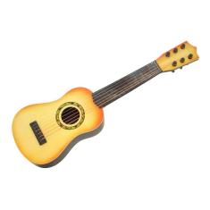 Violão Infantil - Violão 06 Cordas - Amarelo - DM Toys