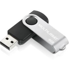 Pen Drive Multilaser Twist Usb 2.0 8Gb Pd587