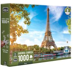 Quebra-Cabeça Puzzle Paris França 1000 Peças Toyster