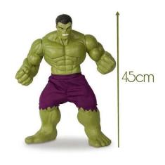 Boneco Hulk Grande 45cm Articulado Vinil - Mimo Revolution