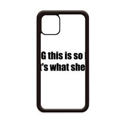 Capa com citação "This is So Big para iPhone 12 Pro Max" para Apple Mini Mobile Case Shell