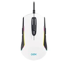 OEX MS316 Mouse Gamer Artic, 10.000 dpi, USB, Branco