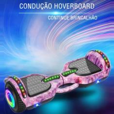 Hoverboard Overboard Infantil Skate Elétrico 6.5"  Led Bluetooth Motor