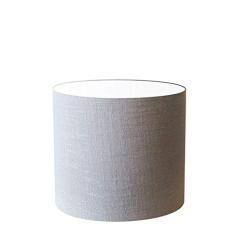 Cúpula Abajur Cilíndrica Cp-8015 Ø35x25cm Rustico Cinza