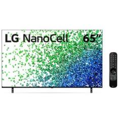 Smart TV 65" LG 4K NanoCell 65NANO80 4x HDMI 2.0, Inteligência Artificial ThinQ, Google, Alexa e Smart Magic - 2021