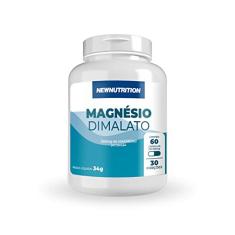 Magnésio Dimalato - 60 Cápsulas, Newnutrition