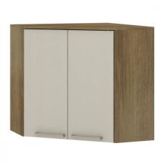 Armário Aéreo 2 Portas Canto Diagonal Isis Luciane