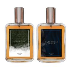 Kit Perfume - Patchouli Forest + Patchouli Ocean 100ml - Essência do B
