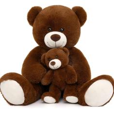 Ursinho de pelúcia MoriSmos Giant Mommy & Baby 1m