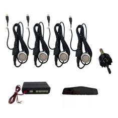 Sensor de Estacionamento Universal 4 Pontos Preto