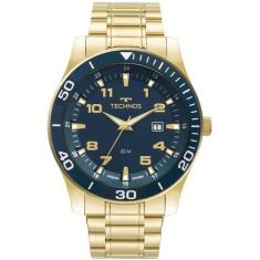 Relógio Technos Masculino Racer Dourado - 2115MQLS/4A