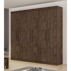 Guarda Roupa Casal 6 Portas 4 Gavetas Belém-canion Star Móveis
