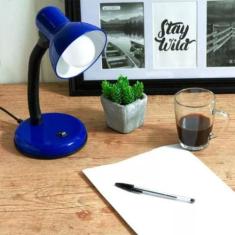 Luminária Mini Office Lamp Azul  GMH - Plug Lar Magazine Luiza