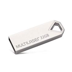 Pen drive Multi Diamond 32GB USB 2.0 Metálico - PD851