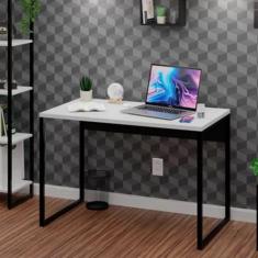 Escrivaninha Mesa Escritório Diretor Estilo Industrial 100cm - Netmobi