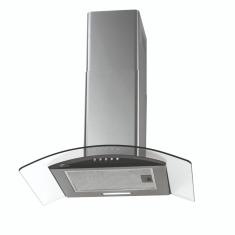 Coifa de Parede Fischer Fit 60cm com Vidro Curvo Inox