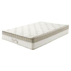 Cama Box Bege E Colchão King Best Molas Ensacadas Solteiro 88x188x33 Anjos