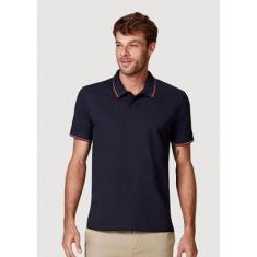 Camisa Polo Piquet Básica Regular Em Algodão Hering Masculina-Masculino
