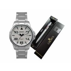 Relógio Orient Masculino Mgss1180 P2Kx Preto Dourado