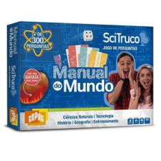 Jogo de Tabuleiro Manual do Mundo SciTruco Jogo de Perguntas
