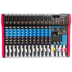 Mesa De Som 12 Canais Ms-122 Eux Soundvoice