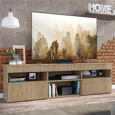 Rack Tv 65" com 2 Portas Paris Multimóveis Rustic
