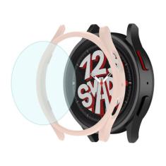 Capa Case Bumper com Película de Vidro compatível com Galaxy Watch 5 W