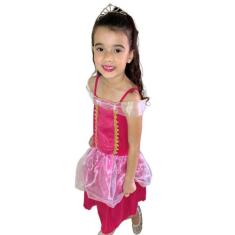 Fantasia Das Princesas Meninas Vestido Infantil Escolha - Alicia Fanta