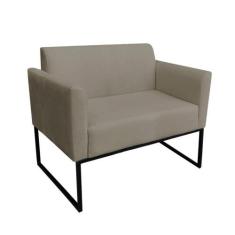 Namoradeira Marisa Suede Marrom Rato Preto - D'ROSSI