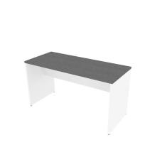Mesa Para Escritório 80cmx70cm 25mm  Branca/preto