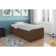 Cama Solteiro Camila Malbec - Framar Móveis