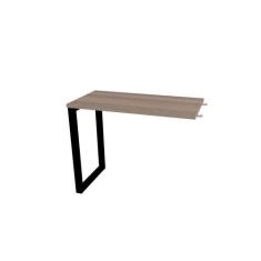 Mesa de Escritório Complemento Pé Tubular PE25 em MDP 90 x 45 cm Cor N