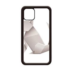 Origami Capa geométrica abstrata padrão de gato para iPhone 11 Pro Max para Apple Mobile Case Shell