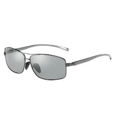 Óculos de Sol Masculino Lioumo, Fotocromático, Polarizados, Óculos de Condução Anti-reflexo (Cinza)