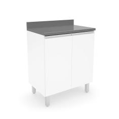 Armário para Cozinha 2 Portas Top Class Batrol Móveis Branco