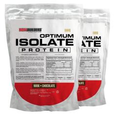 Kit 2 Whey Protein Optimum Isolate 900G - Bodybuilders