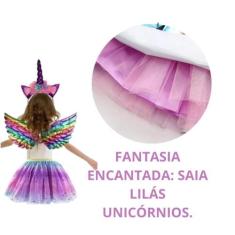 kit fantasia com 3 peças de unicórnio perfeito para festas a fantasia 