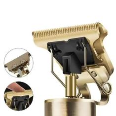 Máquina de Barbear e Cortar Cabelo Profissional Recarregável - Utimix,