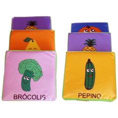 Jogo Da Memória Gigante - Frutas E Legumes - Brink Sul