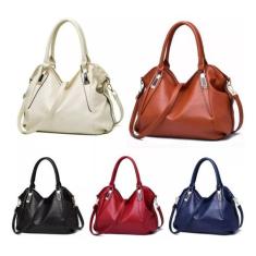 Bolsa Feminina Grande Couro Espaçosa Elegante Passeio Novo - Sou Mais 