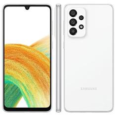 Galaxy A-33, 5 G, 128 Gb, Dual - Sm-A336Mzwlzto, Branco, Quadriband, Samsung Celular