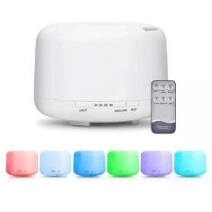 Difusor Grande 500ML Aromatizador Umidificador Ultrassônico Led - Umid