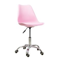 Cadeira Office com Rodizio Giratória Saarinen - Oficial Webshop, Rosa